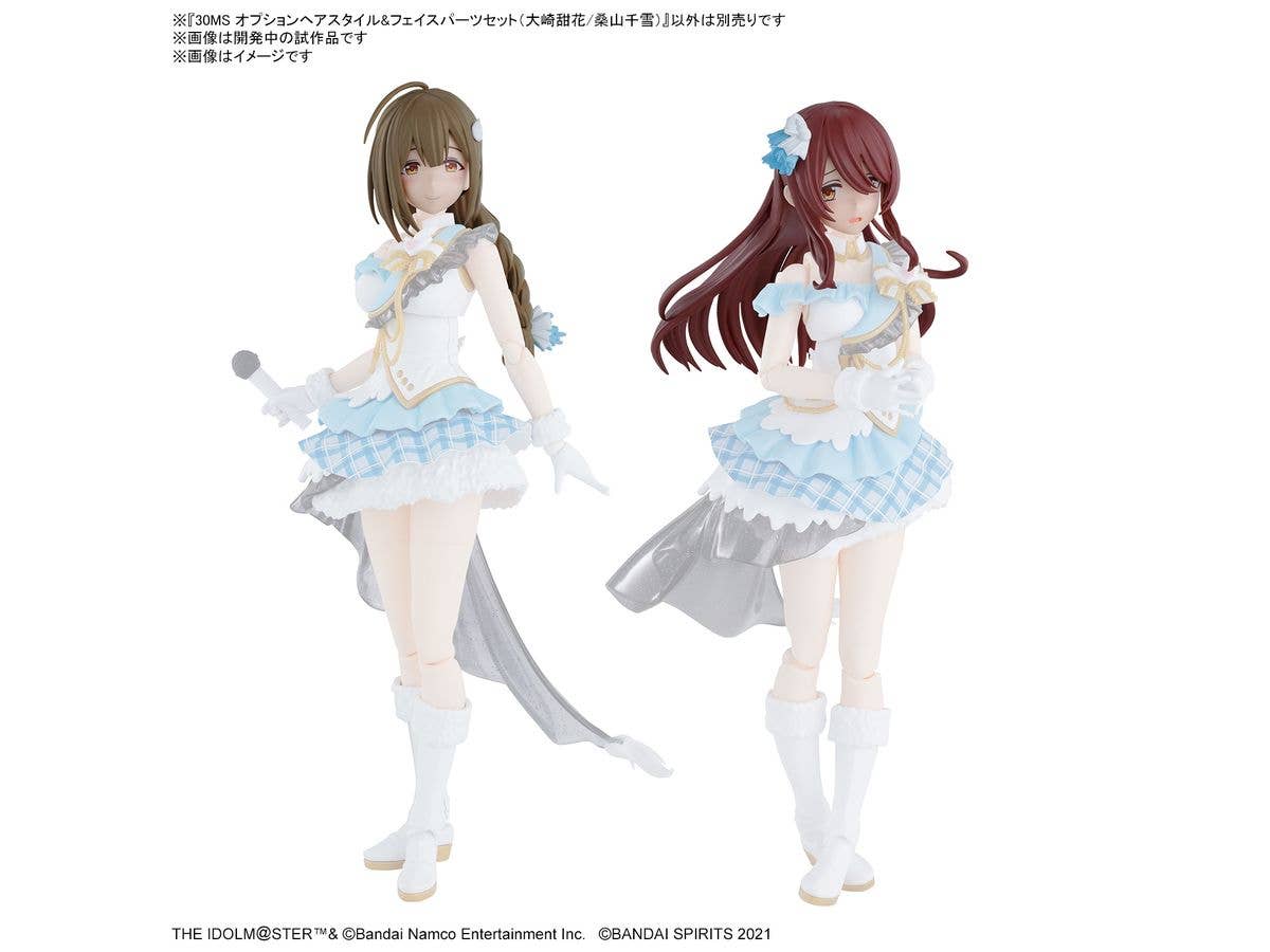 30MS OPTION HAIR STYLE & FACE PARTS SET (TENKA OSAKI/CHIYUKI KUWAYAMA) | 4573102663122