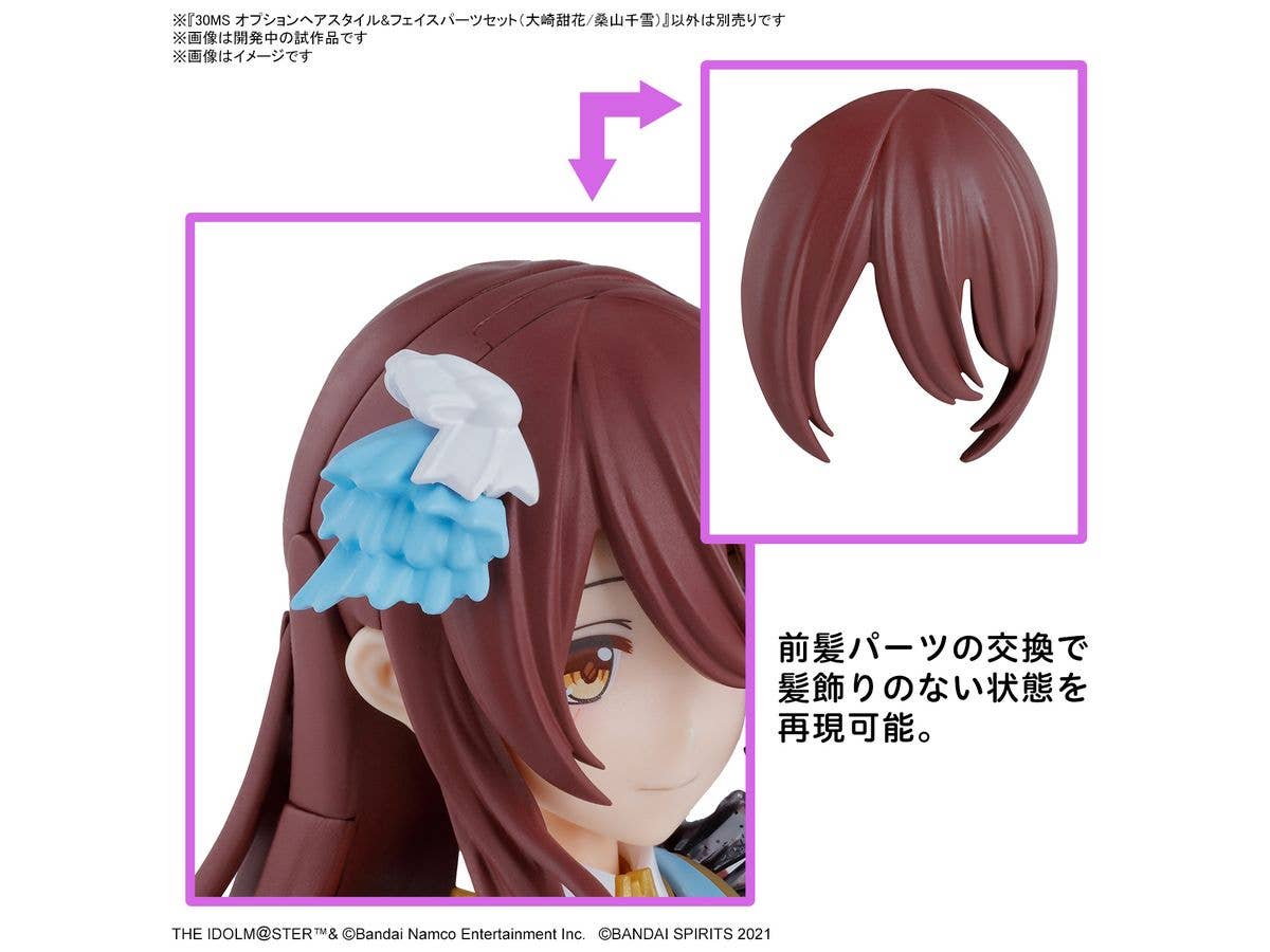 30MS OPTION HAIR STYLE & FACE PARTS SET (TENKA OSAKI/CHIYUKI KUWAYAMA) | 4573102663122