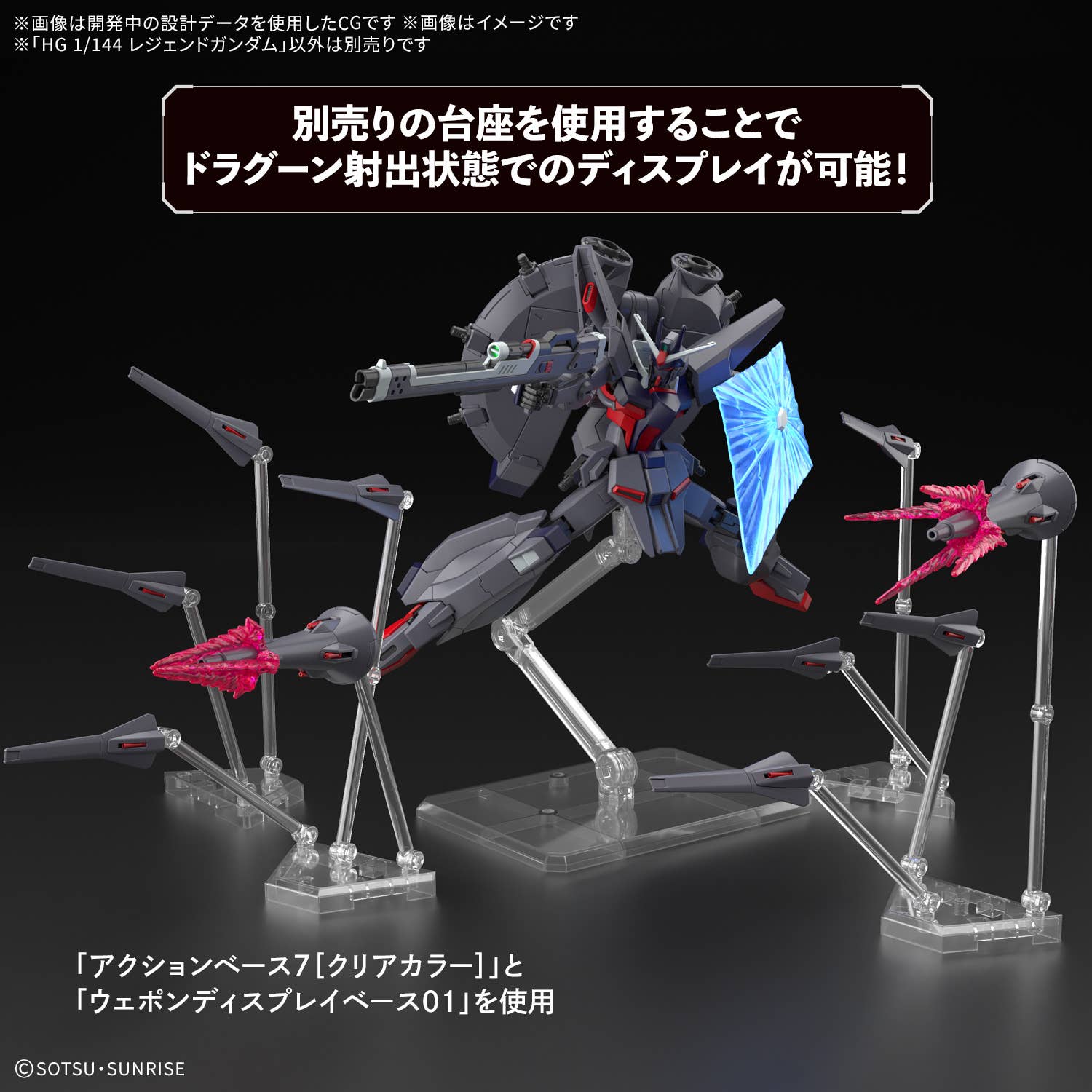 HG 1/144 LEGEND GUNDAM | 4573102720030
