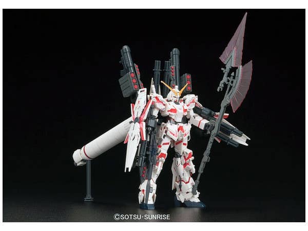 Bandai #199 Full Armor Unicorn Gundam ((Destroy Mode)/Red Color Ver.), 'Gundam UC', Bandai HGUC 1/144 | 4573102604033