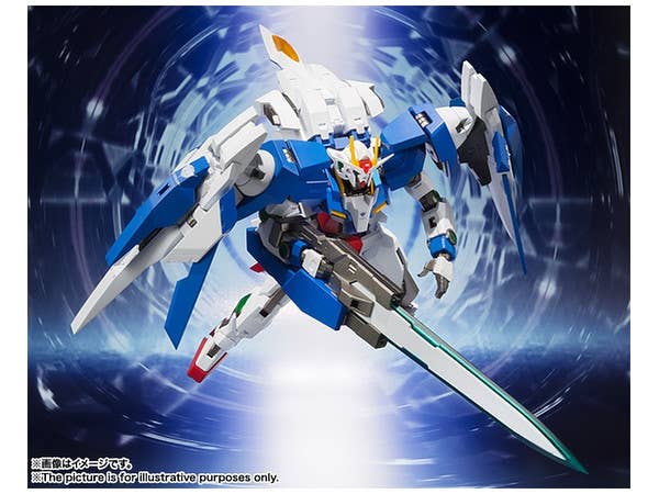 Mobile Suit Gundam 00 - GN-0000 00 Gundam - GN-0000+GNR-010 00 Raiser - GNR-010 0 Raiser - Metal Robot Spirits, Robot Spirits, Robot Spirits <Side MS> - 1/144(Bandai) | 4549660128755