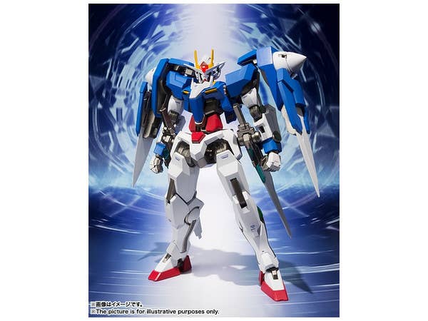 Mobile Suit Gundam 00 - GN-0000 00 Gundam - GN-0000+GNR-010 00 Raiser - GNR-010 0 Raiser - Metal Robot Spirits, Robot Spirits, Robot Spirits <Side MS> - 1/144(Bandai) | 4549660128755