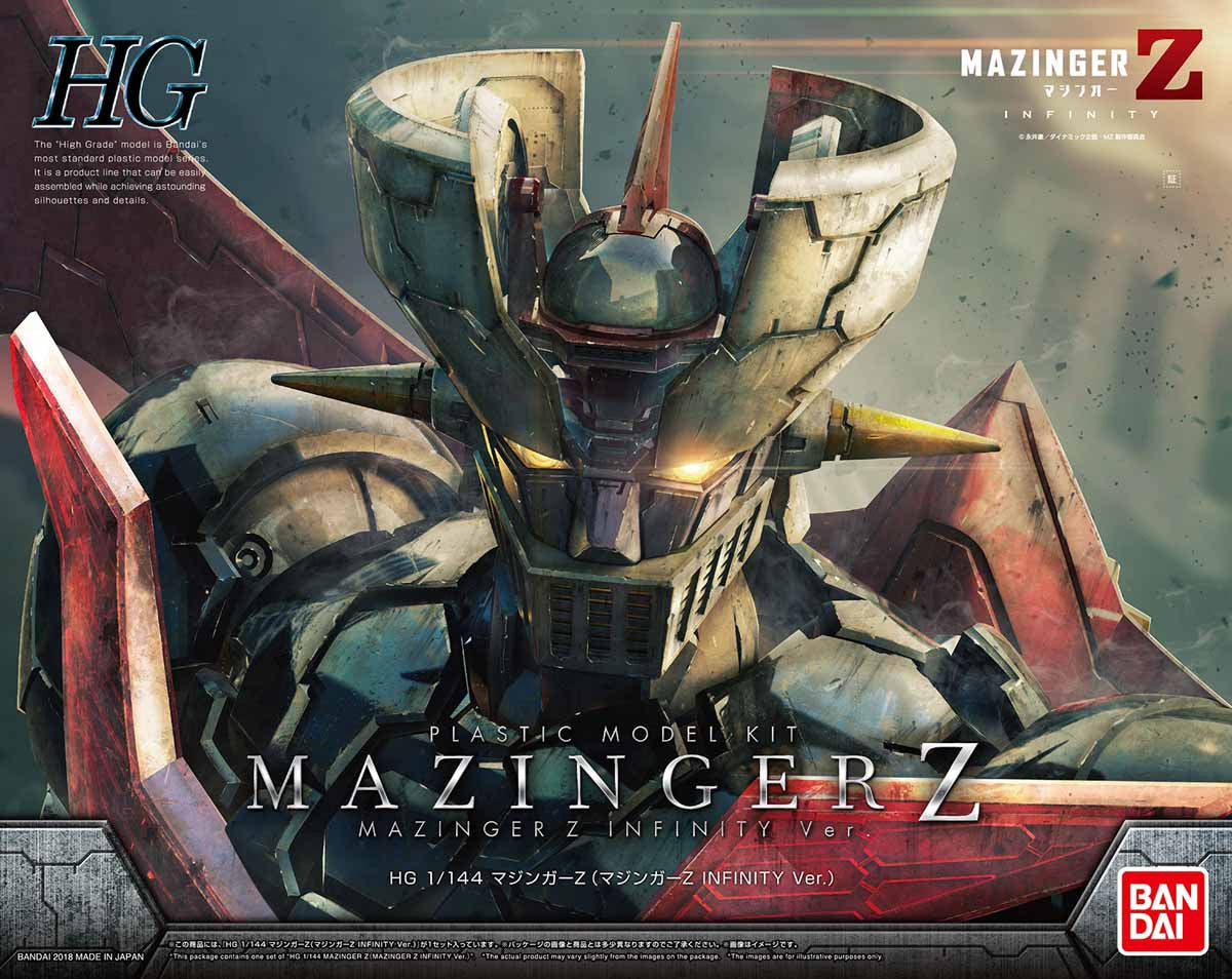 HG 1/144 MAZINGER Z (MAZINGER Z INFINITY Ver.) | 4573102648693