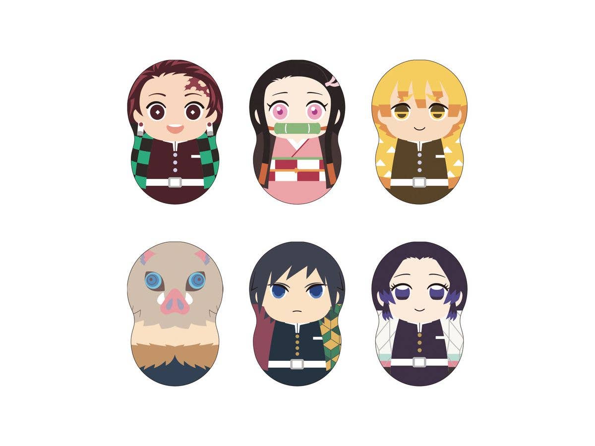 Bandai Skokugan Tippies Demon Slayer: Kimetsu no Yaiba 1 "Demon Slayer", Blind Box of 14 | 4549660504078