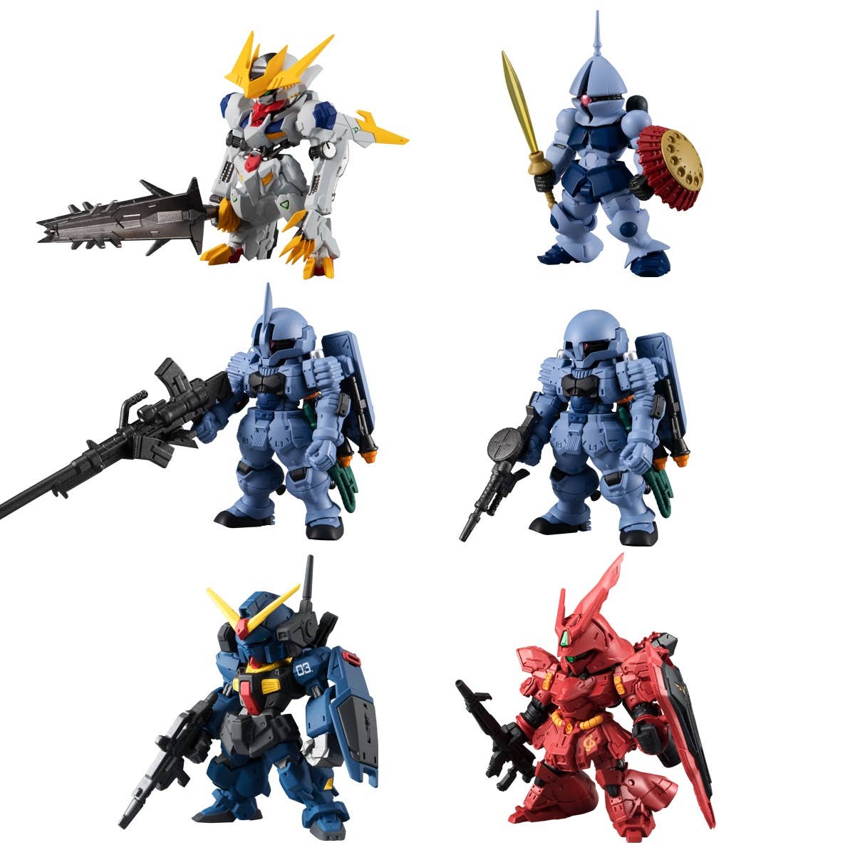 Bandai Shokugan FW Gundam Converge 10TH ANNIVERSARY # SELECTION 01 "Gundam", Blind Box of 10 | 4549660628309