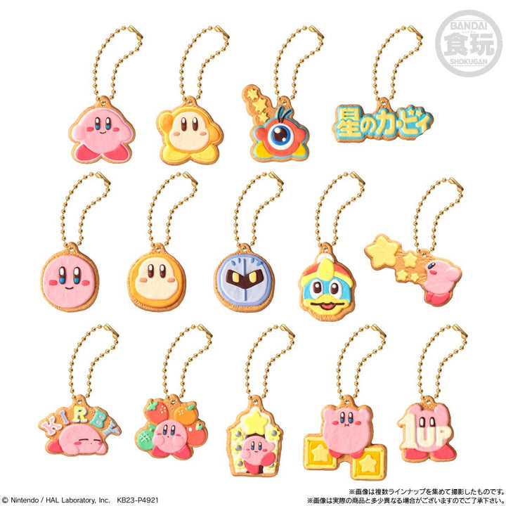 Bandai Shokugan Cookie Charmcot Kirby Cookie Charm "Kirby" (Bag/14), Blind Box | 4549660957614