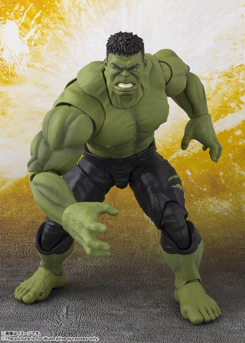 アベンジャーズ/インフィニティ・ウォー - Hulk - S.H.Figuarts(Bandai Spirits) - UPC 4573102551085 | 4573102551085