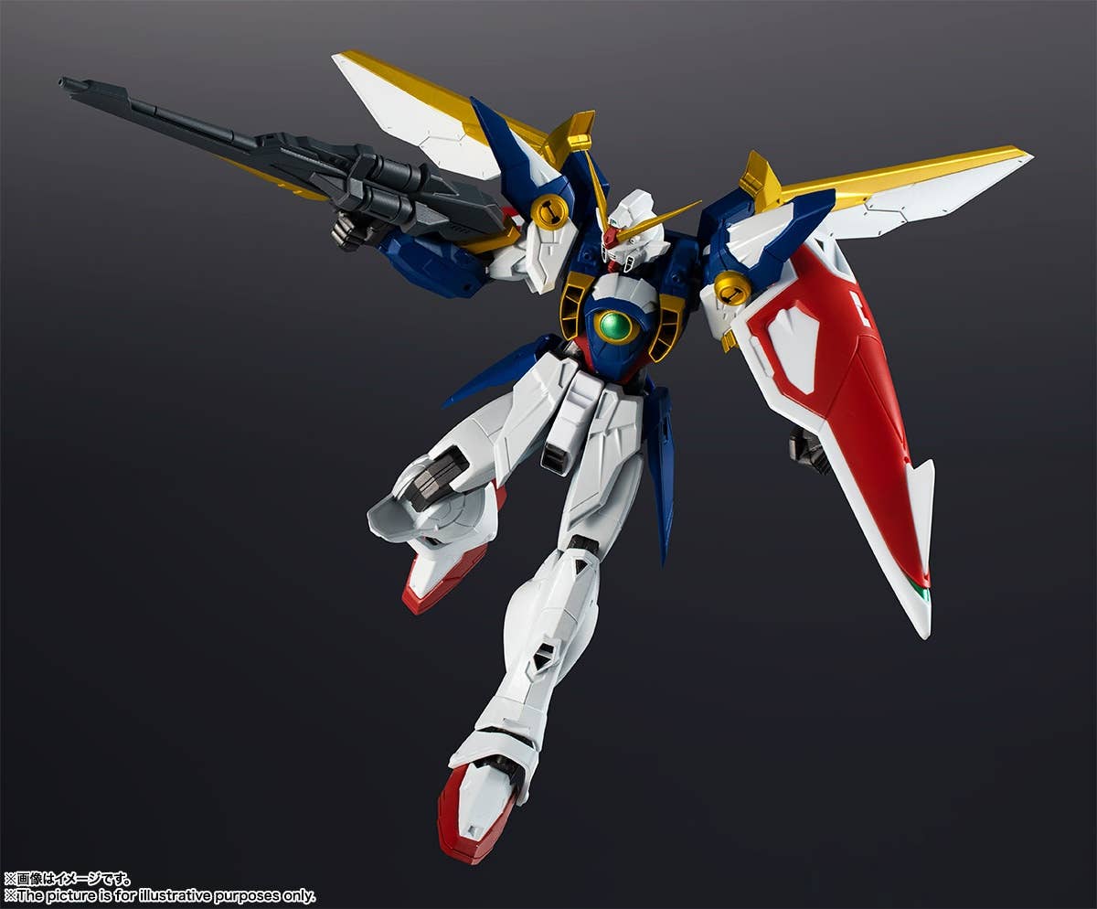 New Mobile Report Gundam Wing - Mobile Suit Gundam Wing - XXXG-01W Wing Gundam - Gundam Universe (GU-02)(Bandai Spirits) | 4573102554918