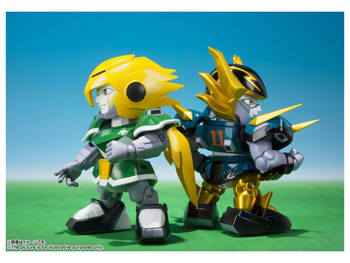 Bandai Tamashii Nations Soul of Chokogin Iron Leaguer Mach Windy & Gold Foot "Shippu Iron Leaguer" | 4573102567192