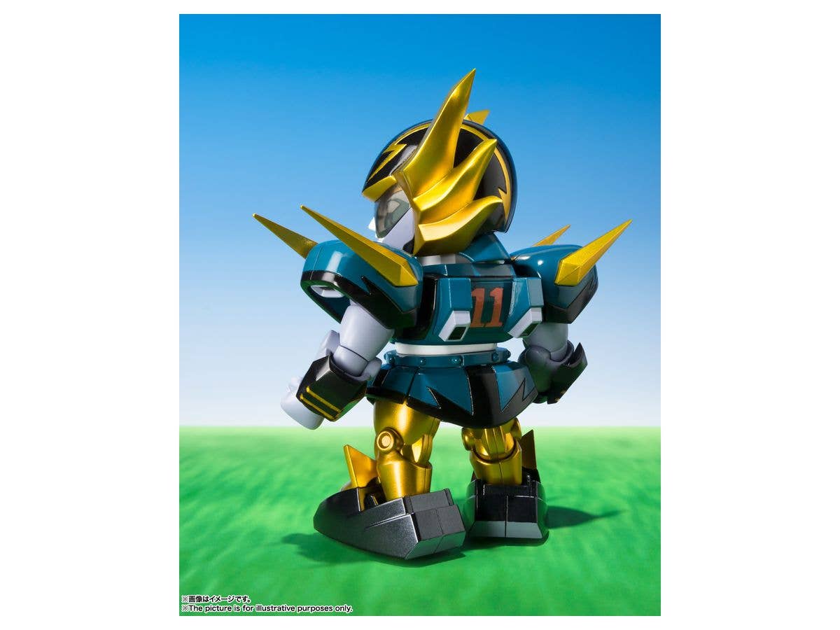 Bandai Tamashii Nations Soul of Chokogin Iron Leaguer Mach Windy & Gold Foot "Shippu Iron Leaguer" | 4573102567192
