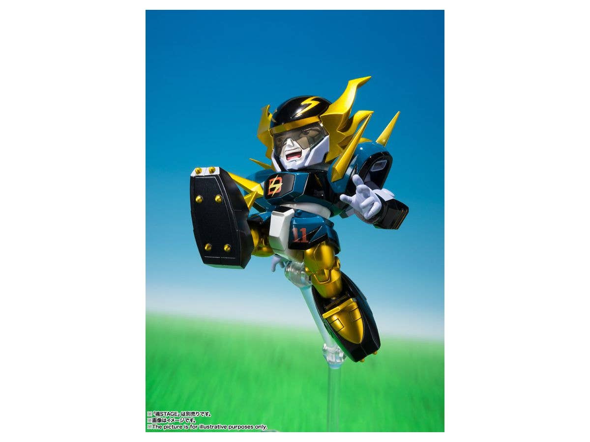 Bandai Tamashii Nations Soul of Chokogin Iron Leaguer Mach Windy & Gold Foot "Shippu Iron Leaguer" | 4573102567192