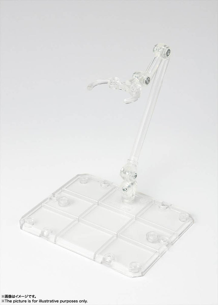 BANDAI Spirits Tamashii Stage Act. 4 for Humanoid, Stand Support (Clear), Bandai | 4573102567871