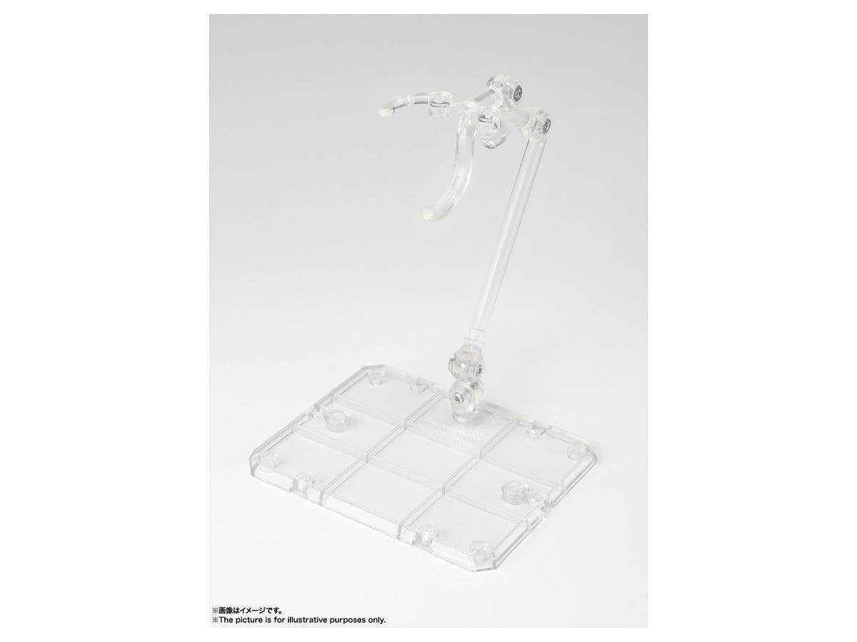 BANDAI Spirits Tamashii Stage Act. 4 for Humanoid, Stand Support (Clear), Bandai | 4573102567871