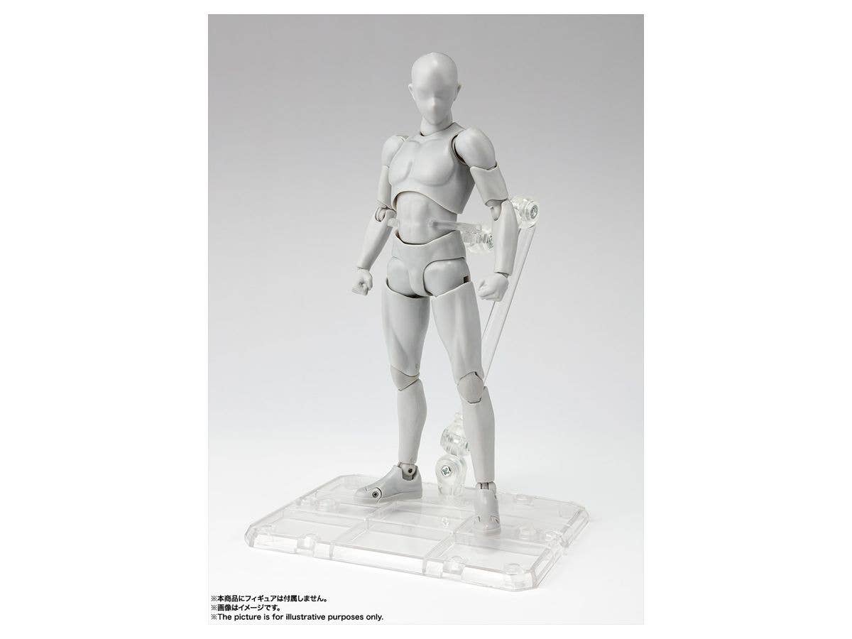 BANDAI Spirits Tamashii Stage Act. 4 for Humanoid, Stand Support (Clear), Bandai | 4573102567871