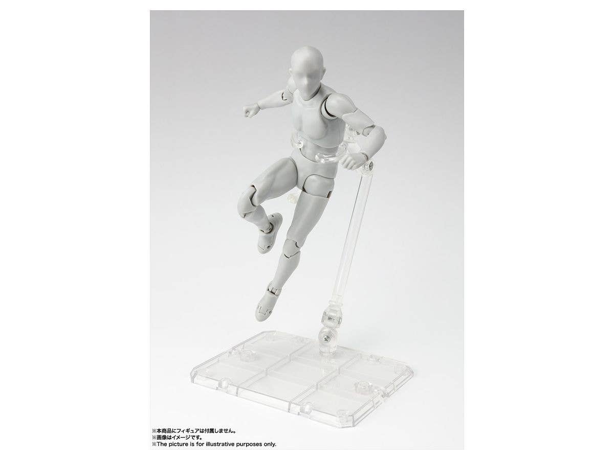 BANDAI Spirits Tamashii Stage Act. 4 for Humanoid, Stand Support (Clear), Bandai | 4573102567871