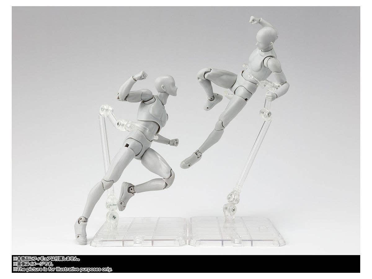 BANDAI Spirits Tamashii Stage Act. 4 for Humanoid, Stand Support (Clear), Bandai | 4573102567871
