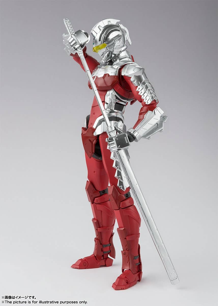 Bandai Ultraman Suit Ver 7 The Animation 'Ultraman (Netflix)' , Bandai SH Figuarts | 4573102570581