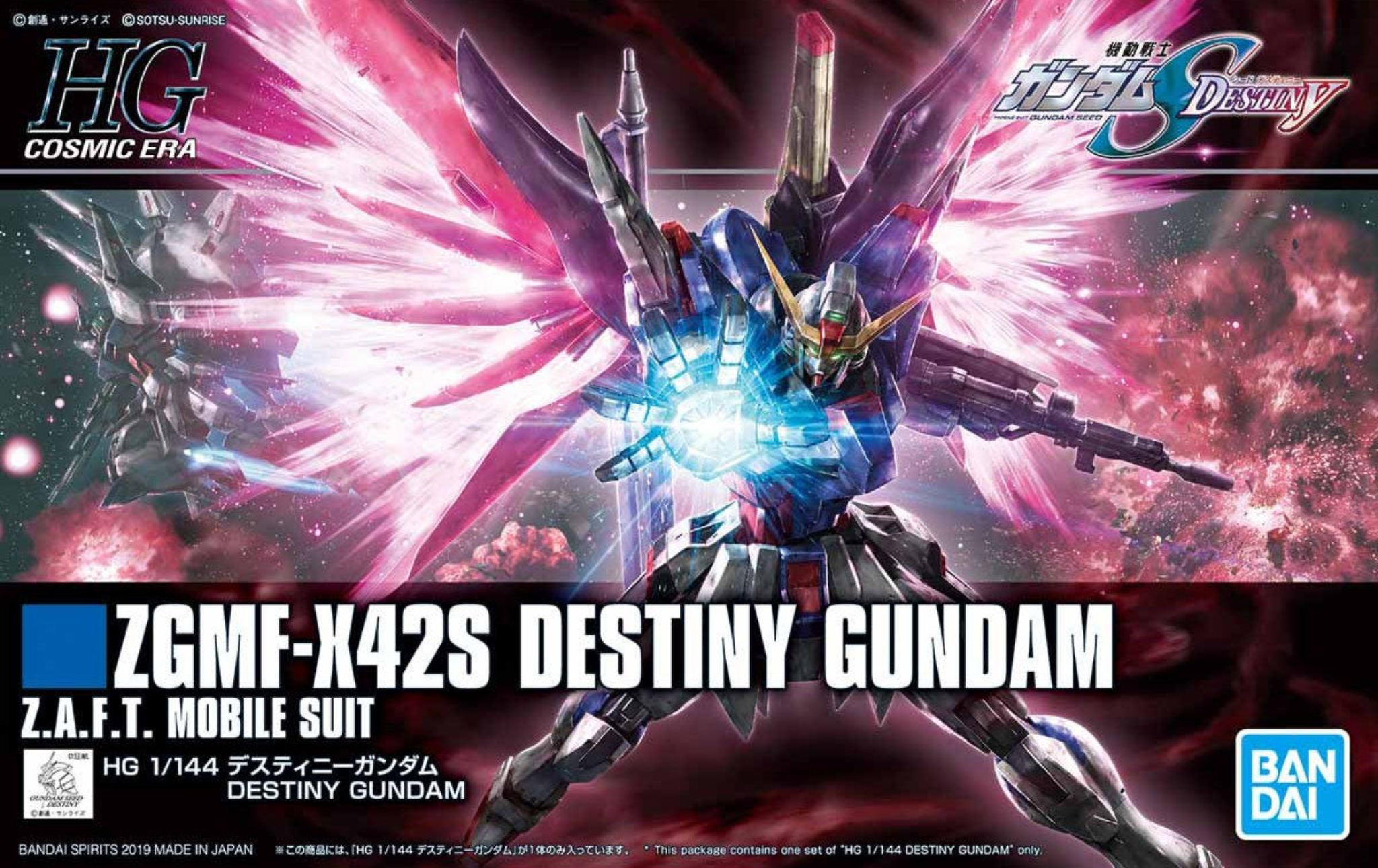 HGCE 1/144 DESTINY GUNDAM #224 | 4573102576064