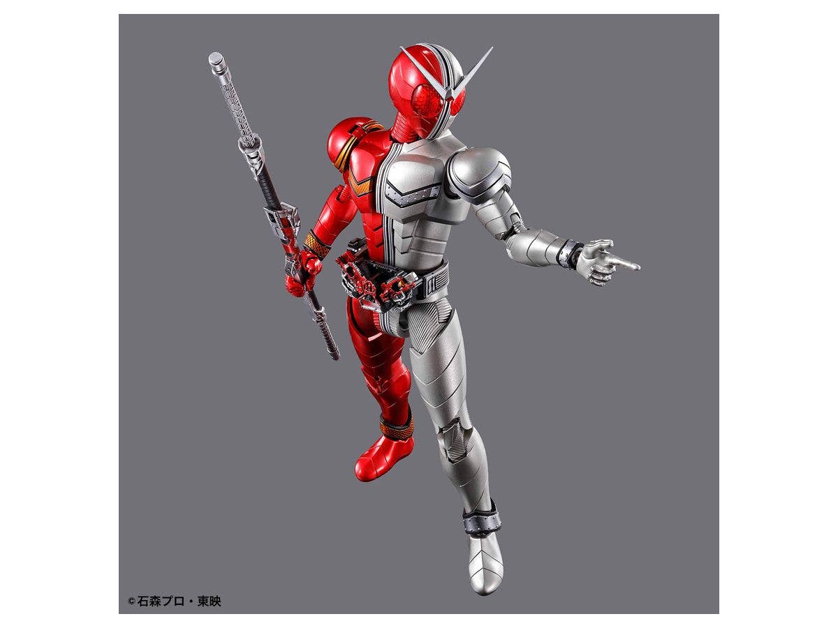 Bandai Kamen Rider Double Heat Metal 'Kamen Rider', Bandai Figure-rise Standard | 4573102578501