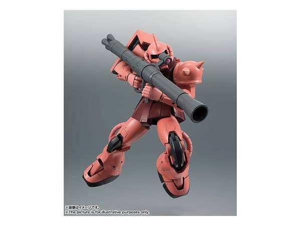 Bandai Spirits The Robot Spirits <Side MS> MS-06S Zaku II Char's Custom Model Ver. A.N.I.M.E. "Mobile Suit Gundam" | 4573102581419