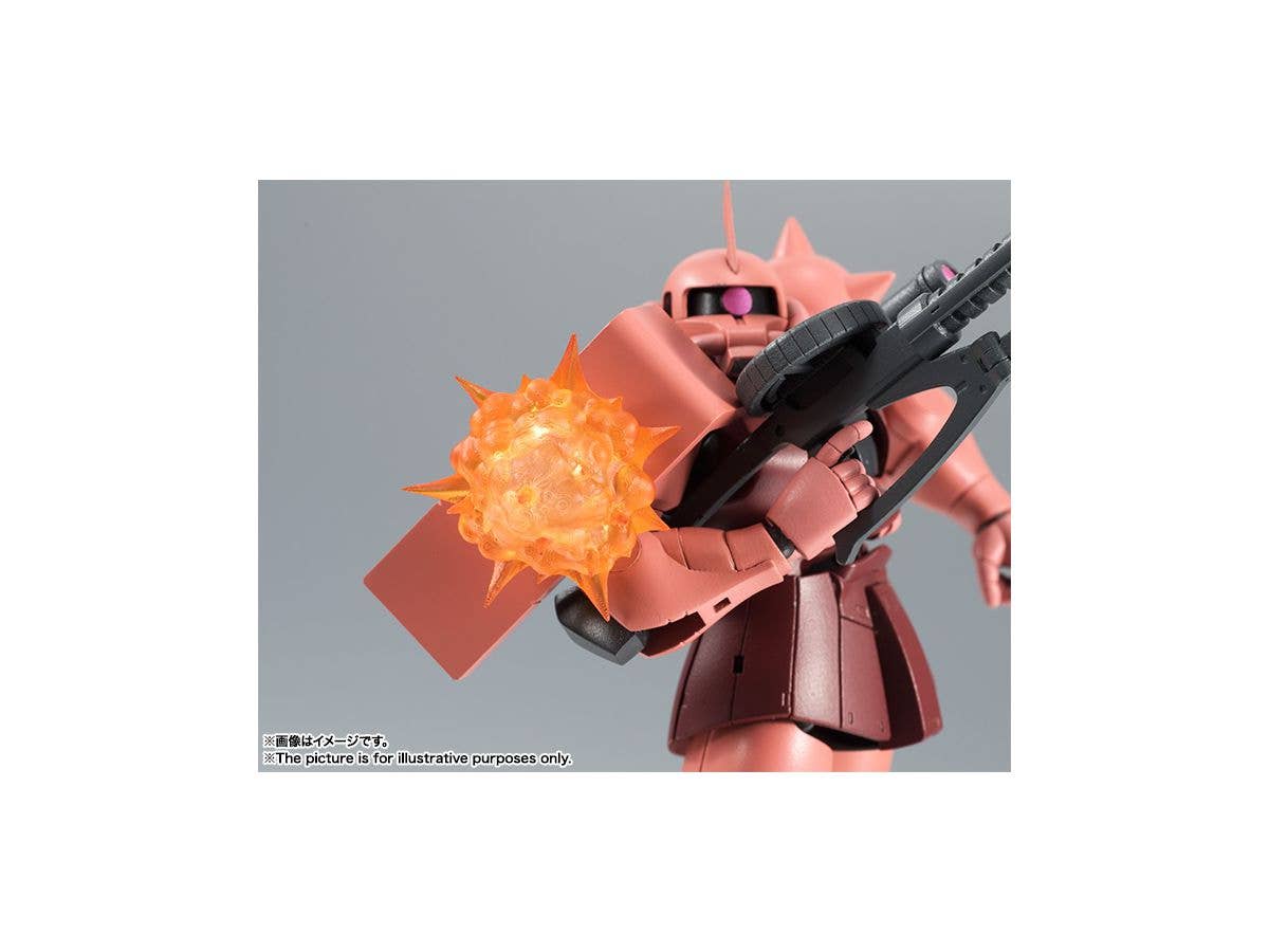 Bandai Spirits The Robot Spirits <Side MS> MS-06S Zaku II Char's Custom Model Ver. A.N.I.M.E. "Mobile Suit Gundam" | 4573102581419