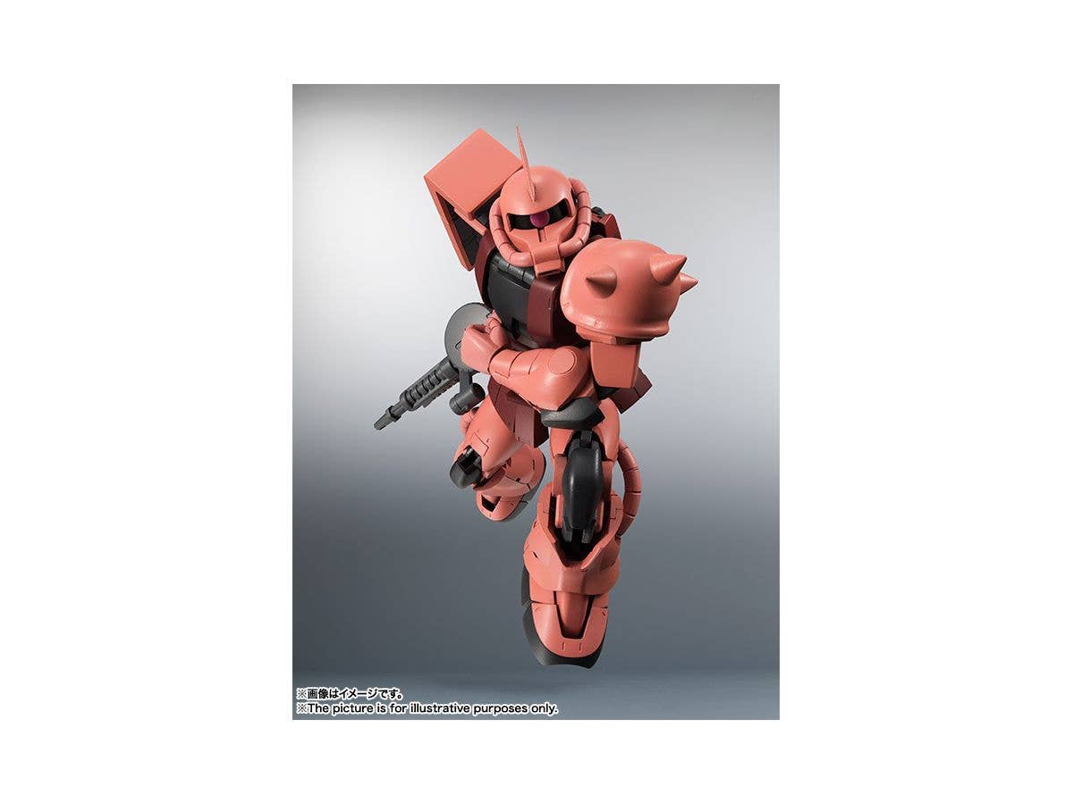 Bandai Spirits The Robot Spirits <Side MS> MS-06S Zaku II Char's Custom Model Ver. A.N.I.M.E. "Mobile Suit Gundam" | 4573102581419