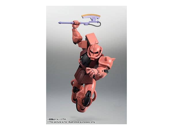 Bandai Spirits The Robot Spirits <Side MS> MS-06S Zaku II Char's Custom Model Ver. A.N.I.M.E. "Mobile Suit Gundam" | 4573102581419