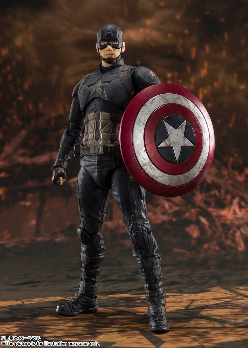 アベンジャーズ/エンドゲーム - Captain America - S.H.Figuarts - 《FINAL BATTLE》 EDITION(Bandai Spirits) | 4573102587312