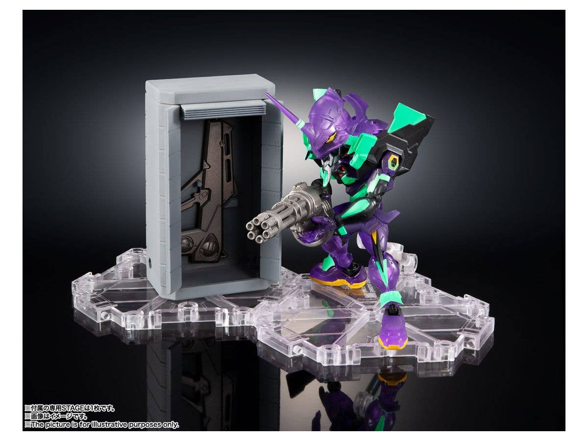 Rebuild of Evangelion - EVA-01 - EVA Unit, NXEDGE STYLE (NX-0054) - Night Combat ver.(Bandai Spirits) | 4573102589453