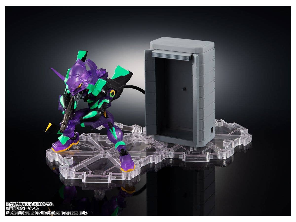 Rebuild of Evangelion - EVA-01 - EVA Unit, NXEDGE STYLE (NX-0054) - Night Combat ver.(Bandai Spirits) | 4573102589453