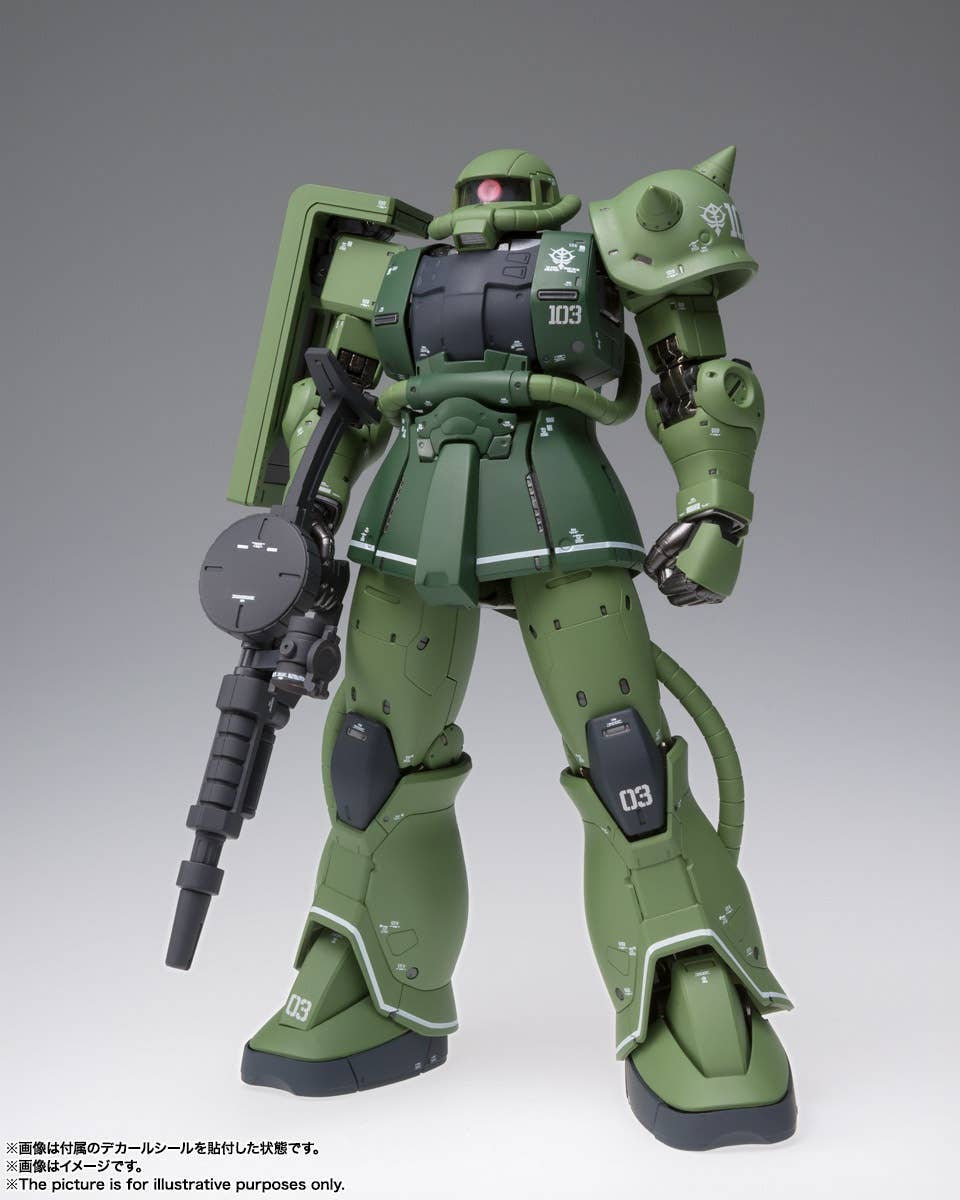 機動戦士ガンダム:The Origin - MS-06C Zaku II Type C/Type C-5 - Gundam Fix Figuration Metal Composite(Bandai Spirits) | 4573102590817