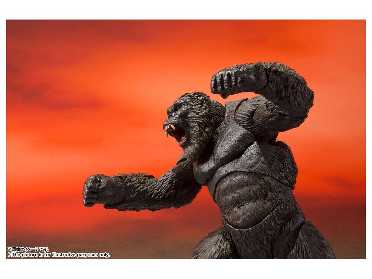 Bandai Spirits S.H. Monsterarts Kong 'GODZILLA VS. KONG' | 4573102604781