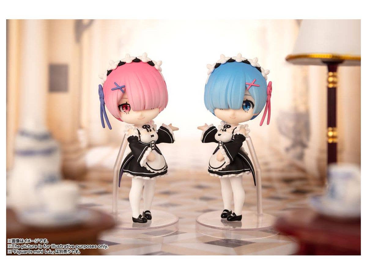 Re: Life in a different world from zero - Re:ゼロから始める異世界生活 - リゼロ - Re:Zero − Starting Life in Another World - Ram - Figuarts mini(Bandai Spirits) | 4573102612618