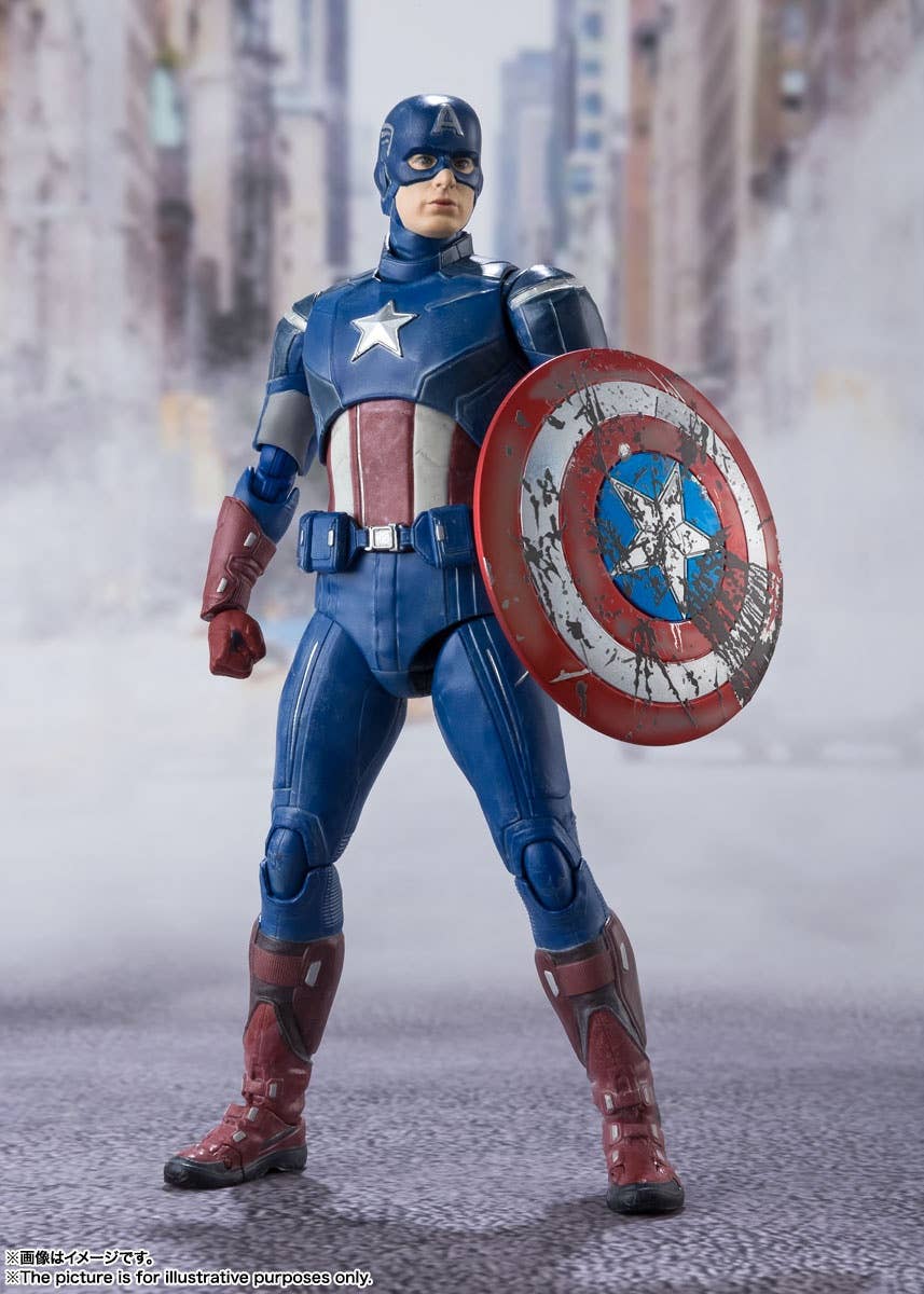 Marvel Avengers Assemble - Avengers - Captain America - S.H.Figuarts - 《AVENGERS ASSEMBLE》 EDITION(Bandai Spirits) | 4573102612847