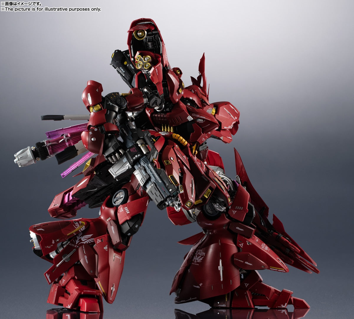 Mobile Suit Gundam: Char's Counterattack - MSN-04 Sazabi - Metal Structure Kaitai-Shou-Ki - 1/60(Bandai Spirits) | 4573102613615