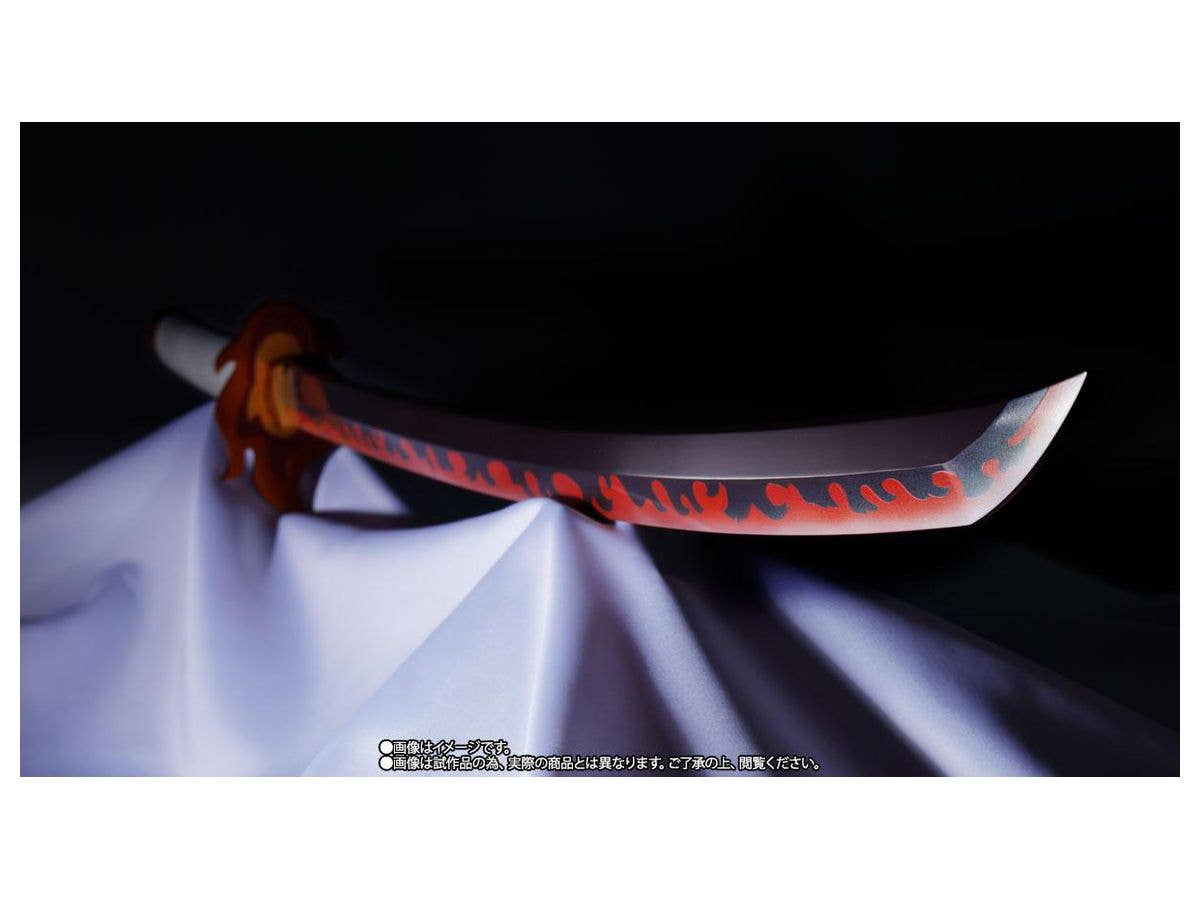 Bandai Spirits Proplica Nichirin Sword (Kyojuro Rengoku) 'Demon Slayer' | 4573102614438