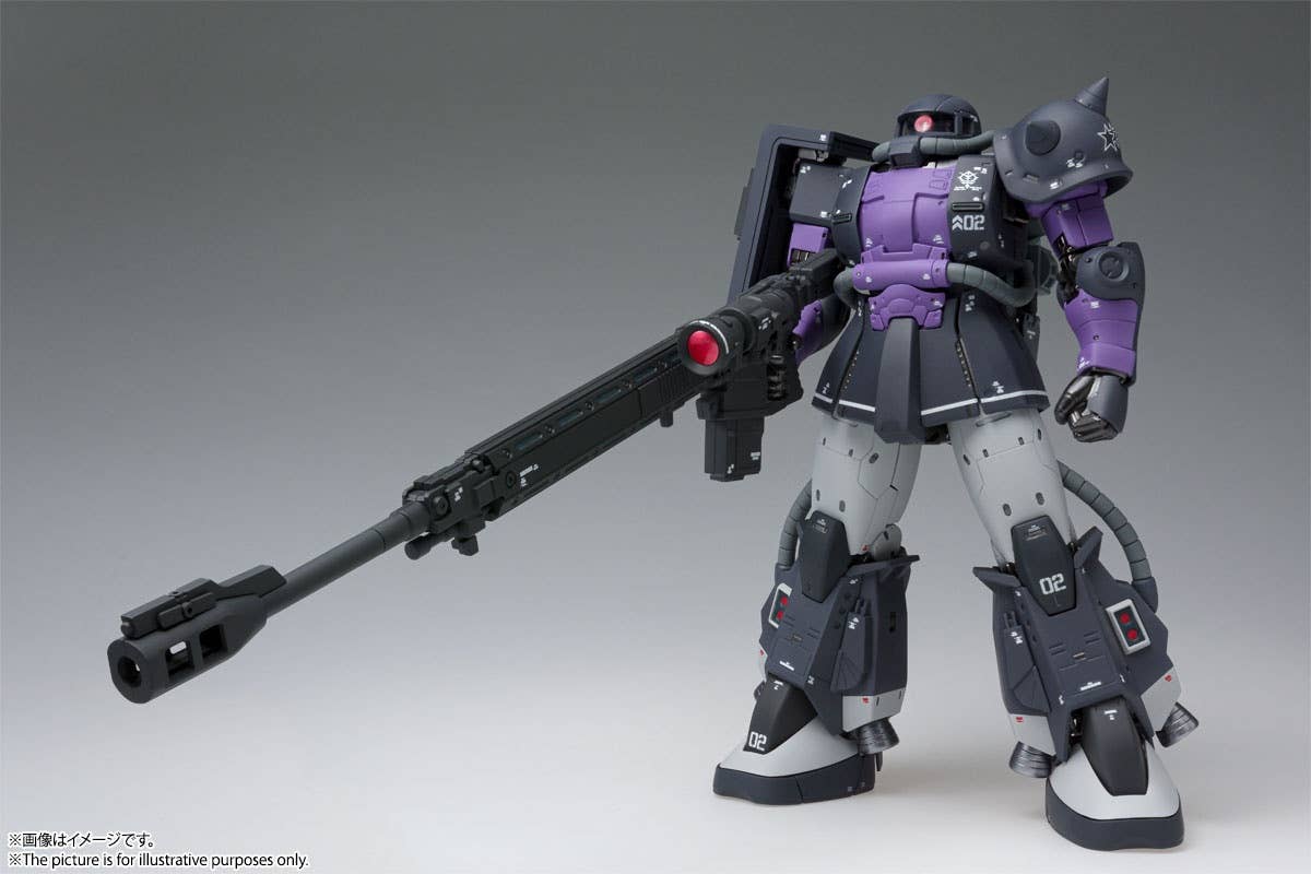 機動戦士ガンダム:The Origin - MS-06R-1A Zaku II High Mobility Type (Black Tri-Stars) - Gundam Fix Figuration Metal Composite(Bandai Spirits) | 4573102614742