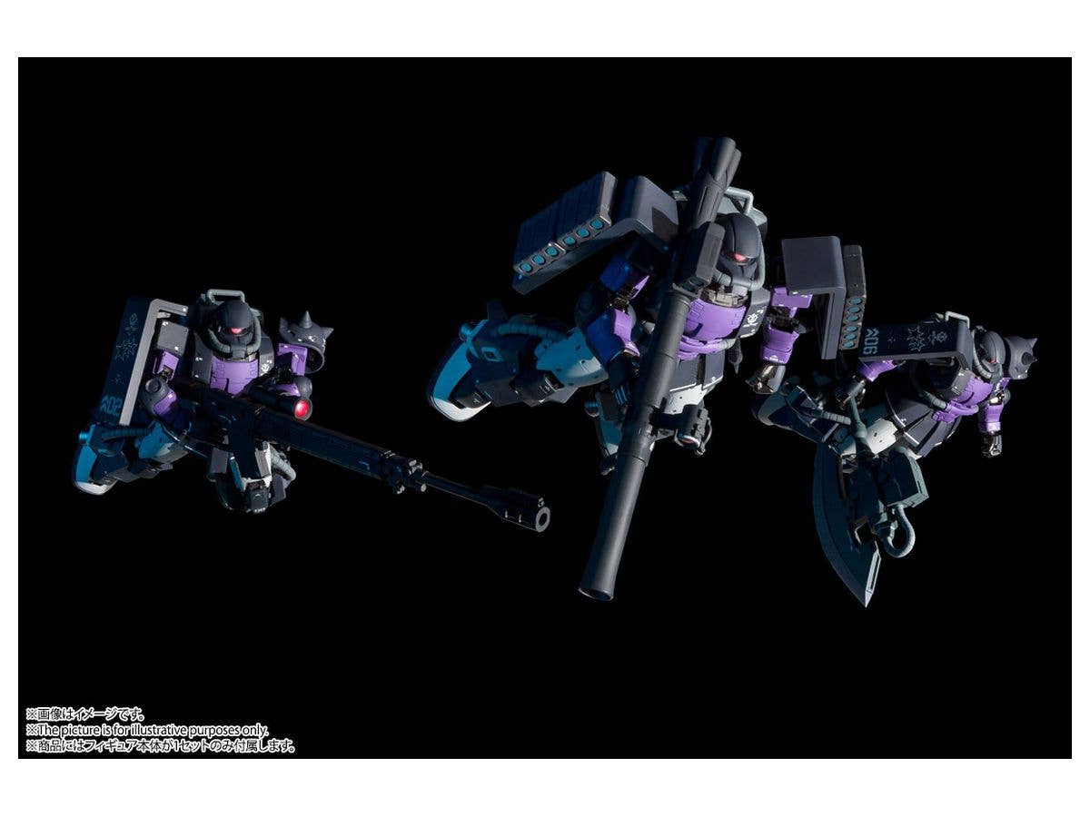 機動戦士ガンダム:The Origin - MS-06R-1A Zaku II High Mobility Type (Black Tri-Stars) - Gundam Fix Figuration Metal Composite(Bandai Spirits) | 4573102614742