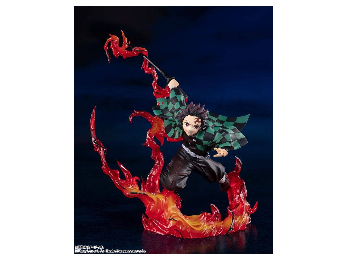 BANDAI Tamashii Tanjiro Kamado Total Concentration Breathing | 4573102615138