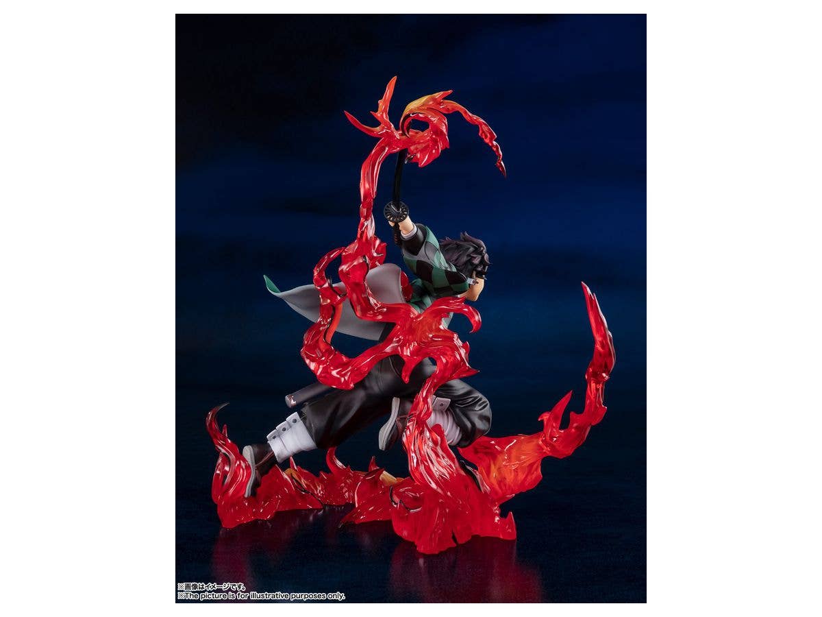 BANDAI Tamashii Tanjiro Kamado Total Concentration Breathing | 4573102615138