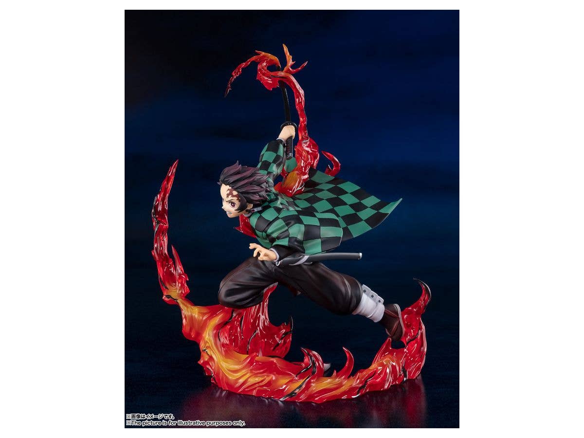 BANDAI Tamashii Tanjiro Kamado Total Concentration Breathing | 4573102615138