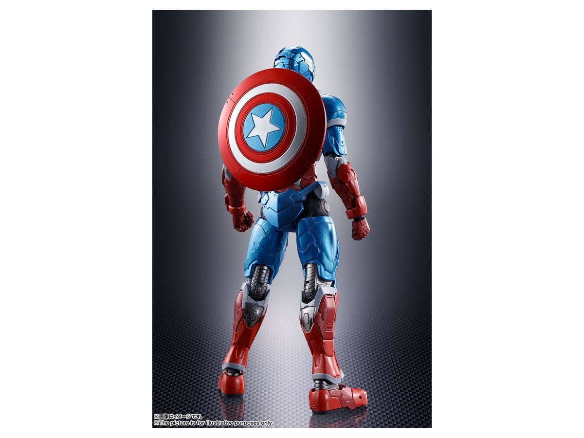 BANDAI Spirits Captain America (Tech-On Avengers) Tech-On Avengers, Bandai Spirits S.H.Figuarts | 4573102618948