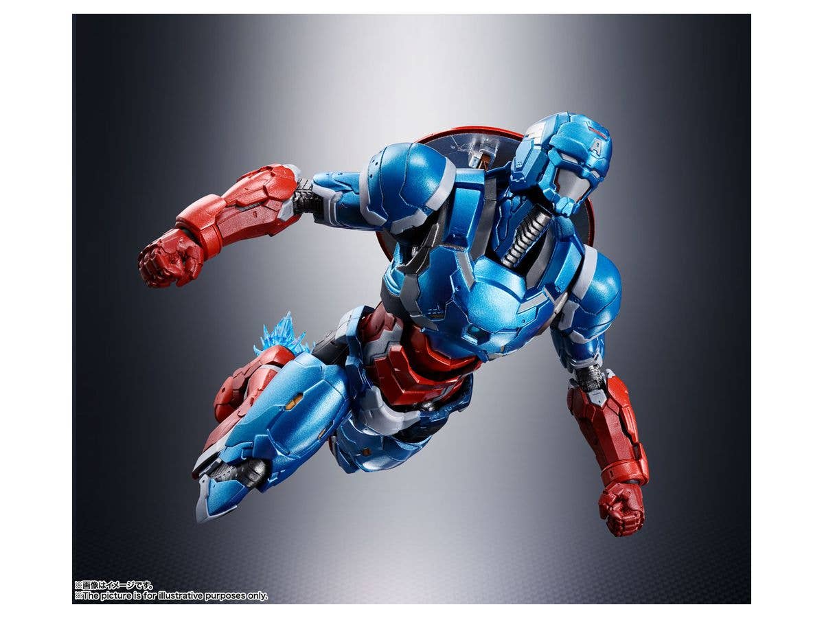 BANDAI Spirits Captain America (Tech-On Avengers) Tech-On Avengers, Bandai Spirits S.H.Figuarts | 4573102618948