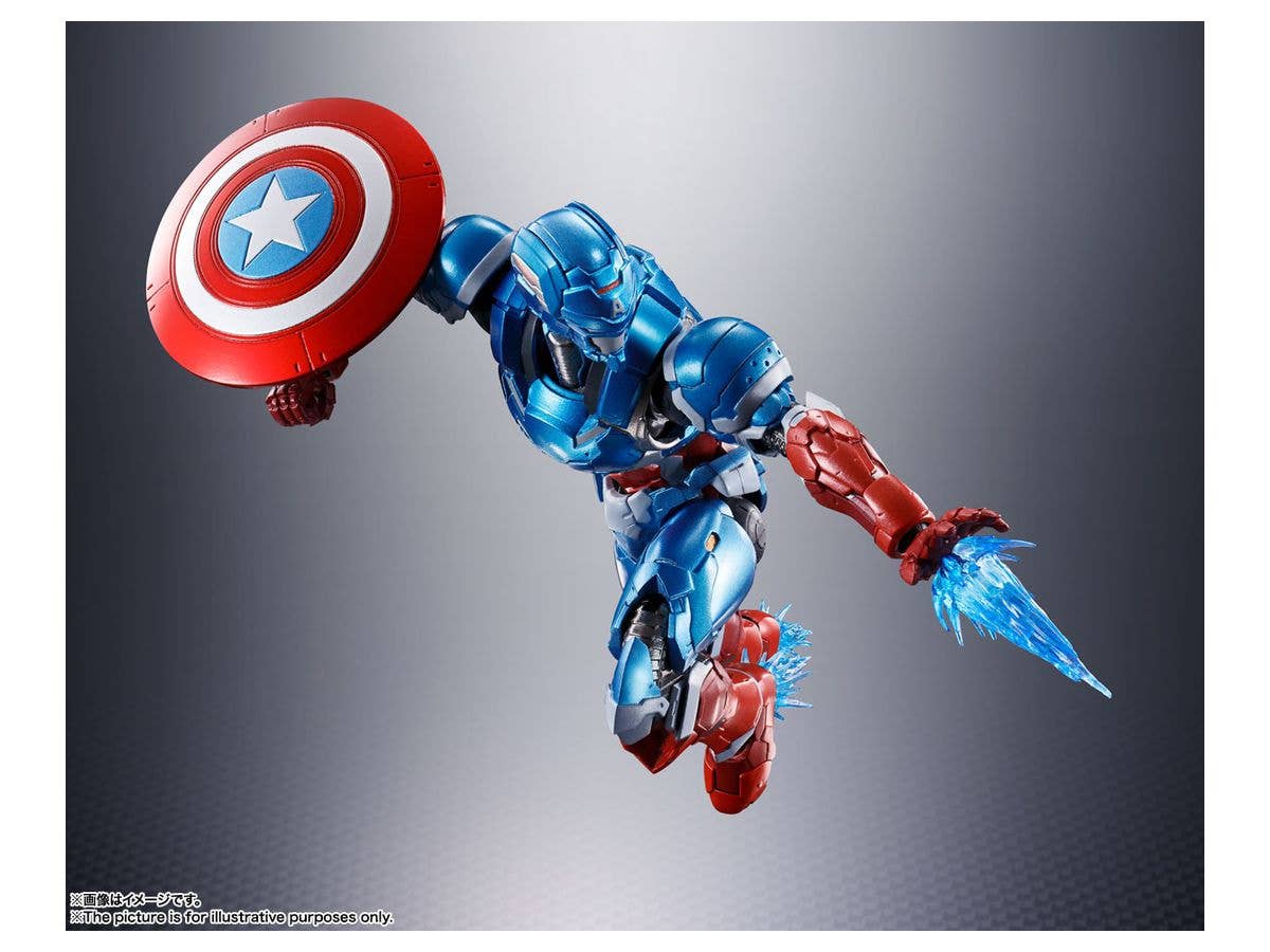 BANDAI Spirits Captain America (Tech-On Avengers) Tech-On Avengers, Bandai Spirits S.H.Figuarts | 4573102618948