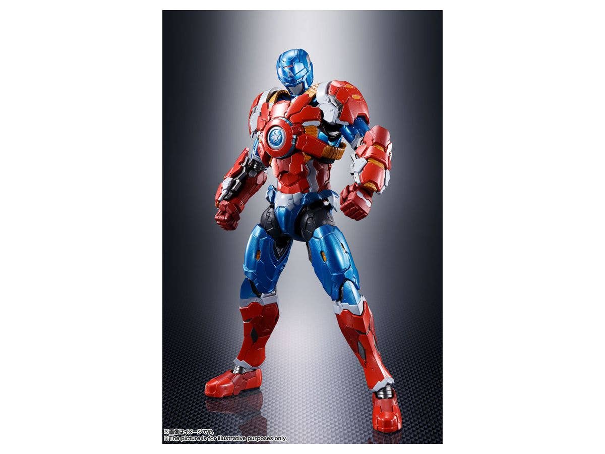 BANDAI Spirits Captain America (Tech-On Avengers) Tech-On Avengers, Bandai Spirits S.H.Figuarts | 4573102618948