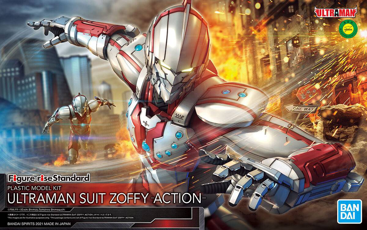 Bandai Spirits Hobby Figure-Rise Standard 1/12 Ultraman Suit Zoffy -Action- "Ultraman" | 4573102619846