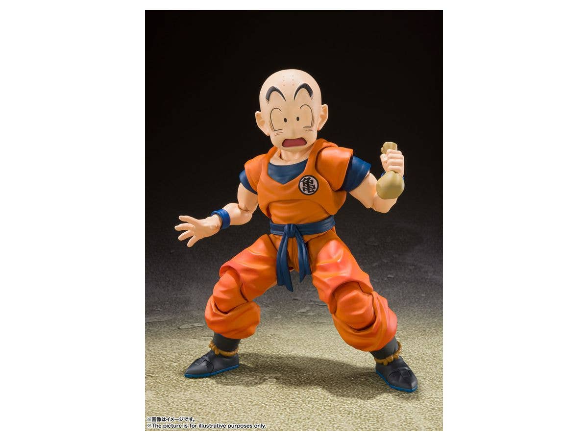 BANDAI Tamashii Krillin -Earth's Strongest Man- | 4573102621009