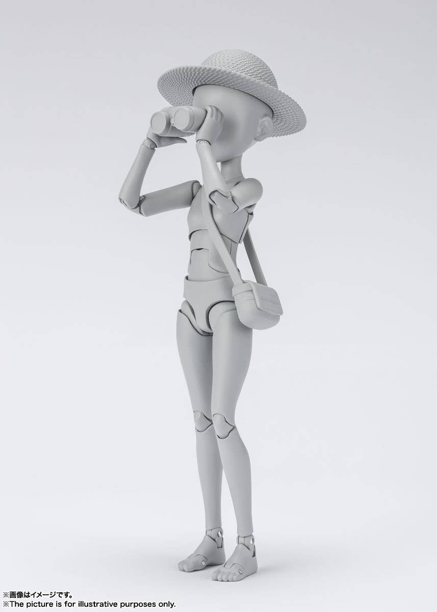 Bandai Spirits S.H.Figuarts Body Chan -Ken Sugimori- Edition DX Set (Gray Color Ver.) | 4573102621030