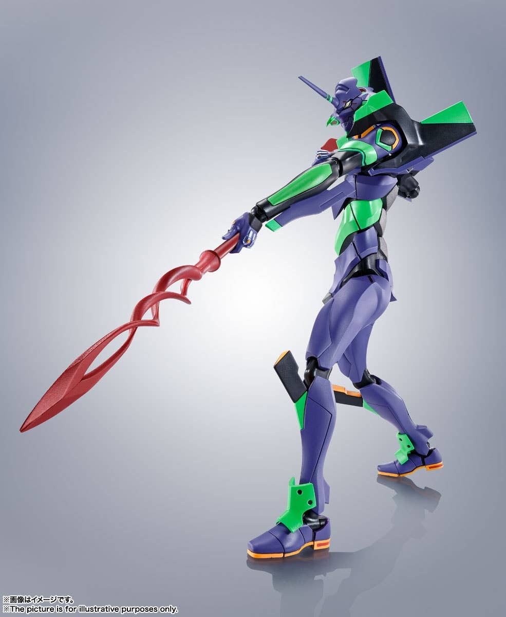 EVA-01 - Robot Spirits, Robot Spirits <Side EVA> - + Cassius no Yari(Bandai Spirits) | 4573102621177