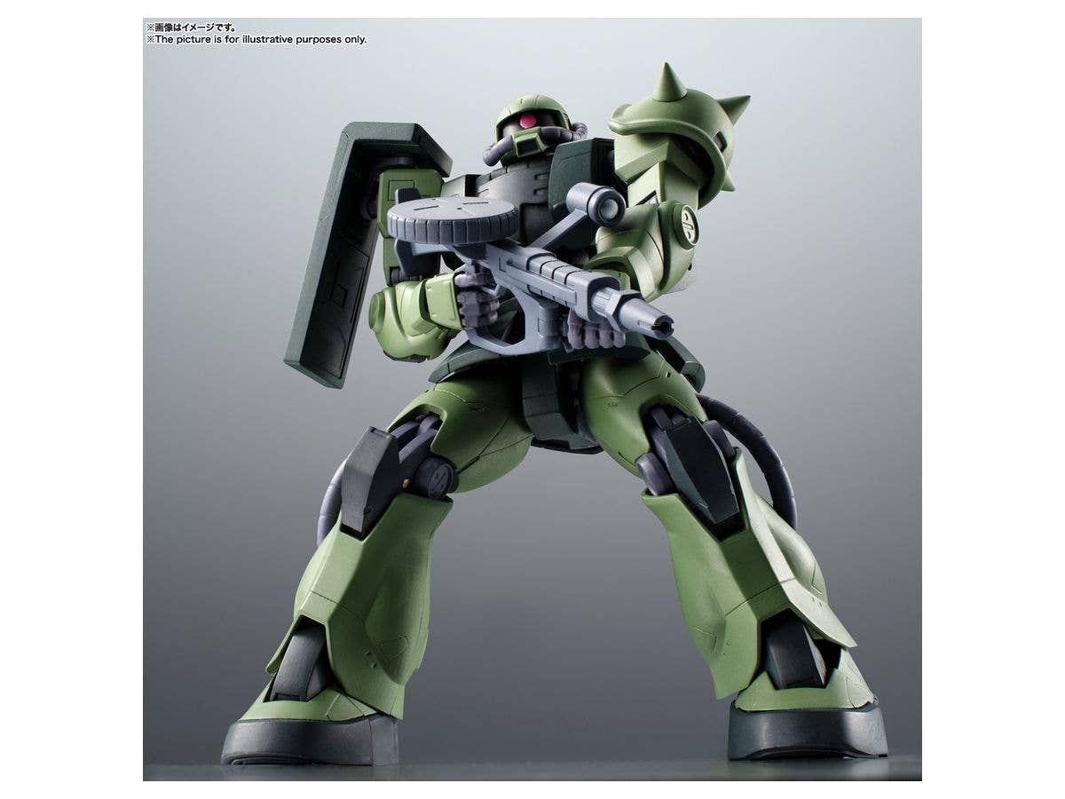 Mobile Suit Gundam: The 08th MS Team - Gundam MS08 - The 08th MS Team - MS-06JC Zaku II - Robot Spirits (R-294), Robot Spirits <Side MS>, Robot Spirits ver. A.N.I.M.E.(Bandai Spirits) | 4573102629845
